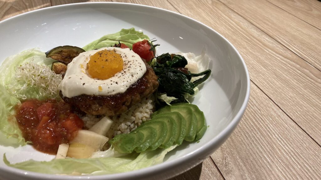 ヴィーガンロコモコ