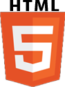 html5のロゴ